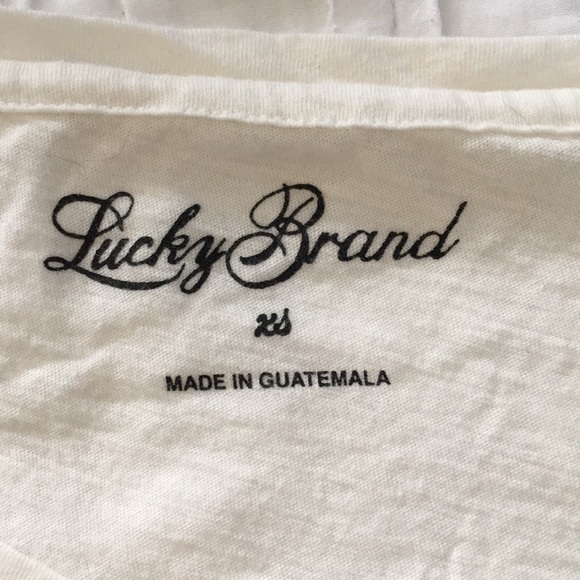 Lucky Brand 3/4 Sleeve T-Shirt - Picture 6 of 7